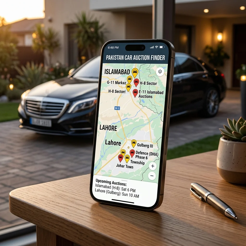 Car Auctions Near Me: Finding the Best Deals in Islamabad, Lahore & Karachi