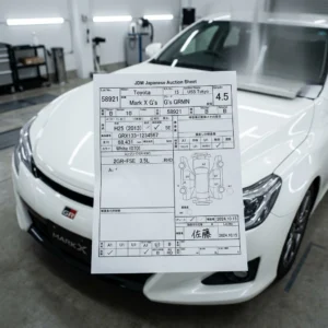 What Is a Car Auction Sheet? How to Read and Verify JDM Grades